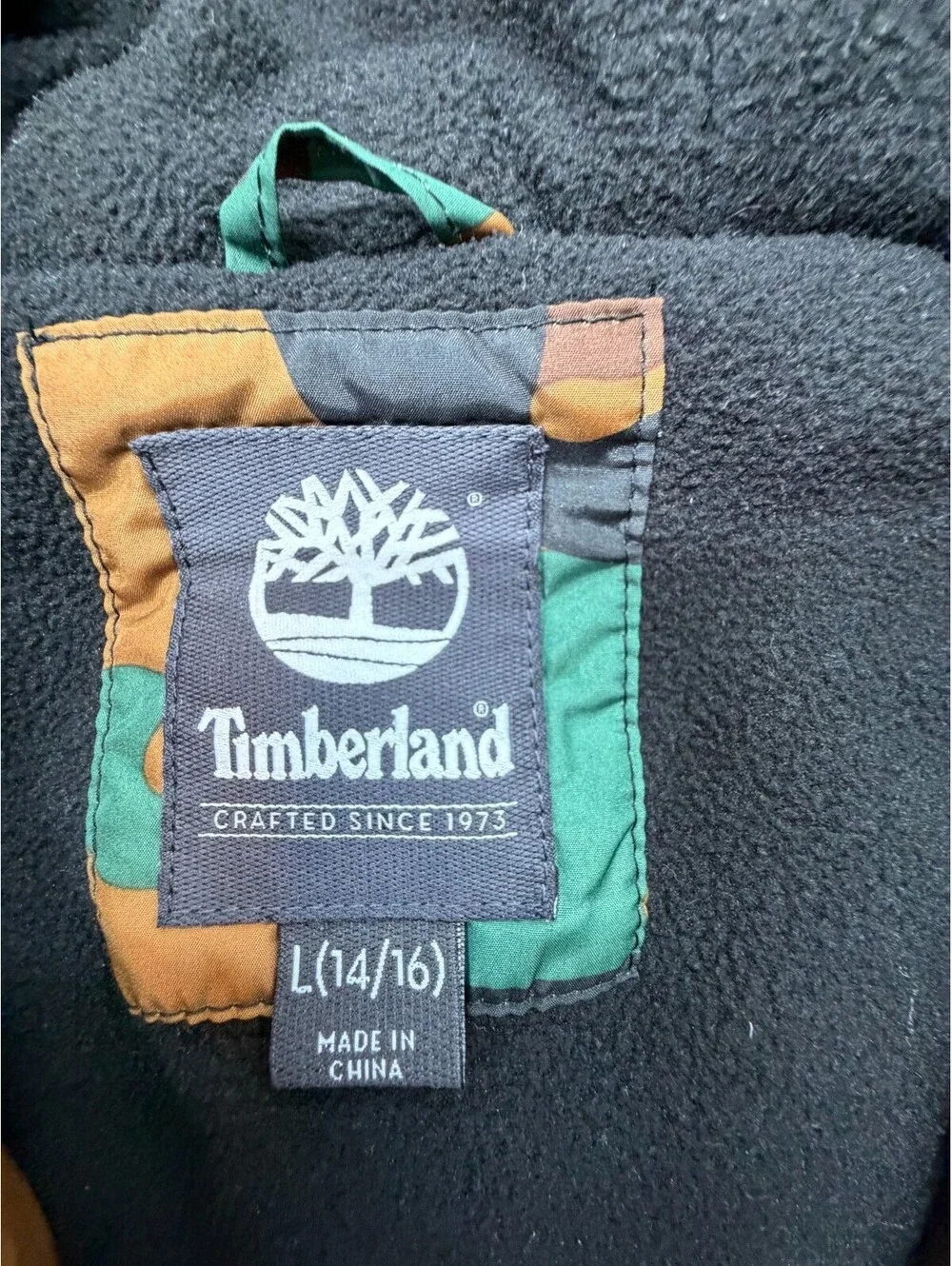 Timberland boy puffer